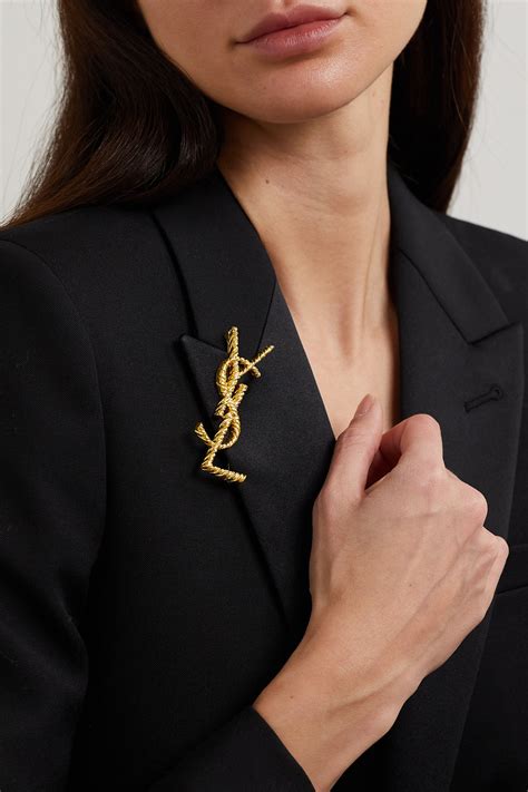 yves saint laurent brooches